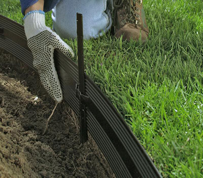 Bordure de plantation